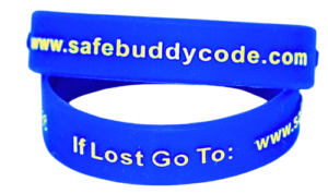 SafeBuddy Silicone Wristbands for Children