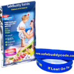 Safebuddy wirstbands for children from Reunite Code